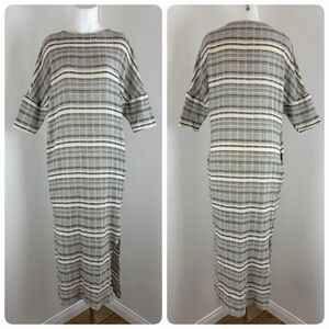 Mikoh Maracas Boucle Striped Maxi Dress